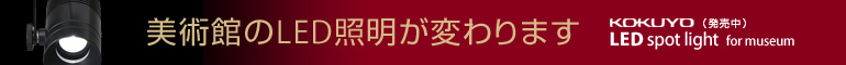 KOKUYO LED spot light for museum